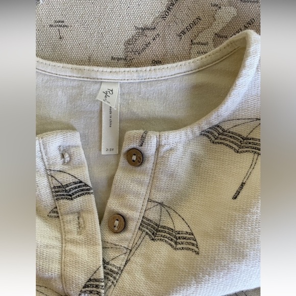 Rylee + Cru Pear Umbrella Romper Size 
2-3 - Picture 3 of 7